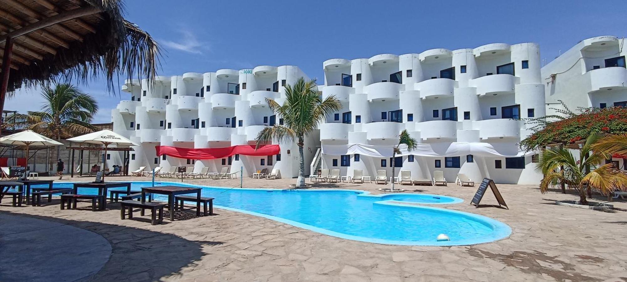 A Pousada Loki Del Mar Máncora Exterior foto